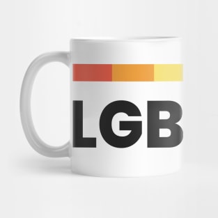Minimalist LGBTIQ+ Rainbow Mug